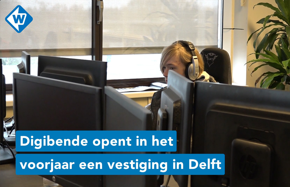 Video: Digibende Delft bij Omroep West